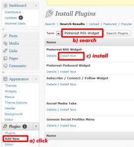 Install WordPress plugin